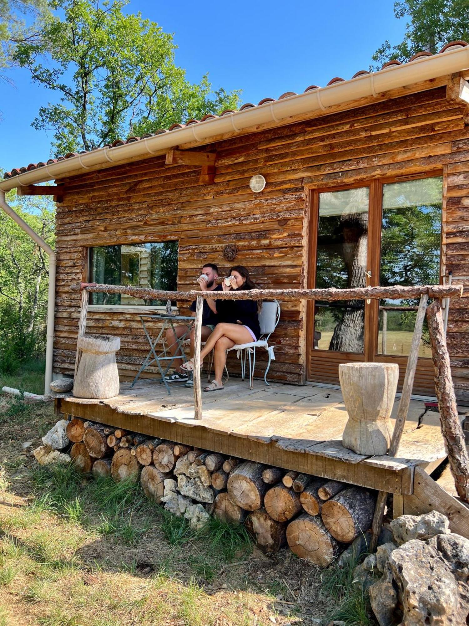 La Cabane De Babarot Aups Bagian luar foto